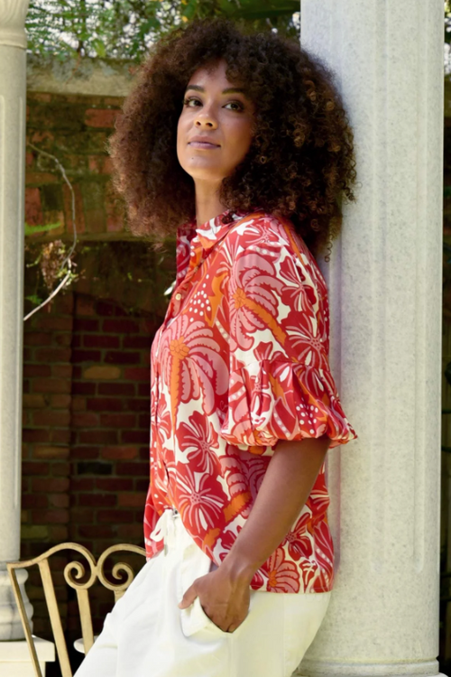 COOP - PALM BREEZE Shirt - Tropical Punch