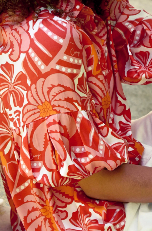 COOP - PALM BREEZE Shirt - Tropical Punch