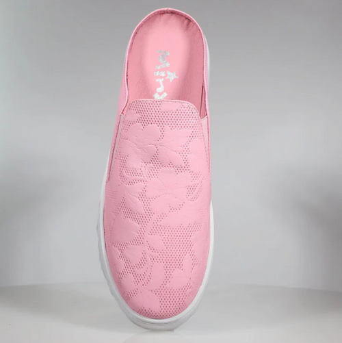 MINX - MARA Floral Mesh Slip-on - Candy Pink