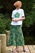 COOP - SKIPPED A PLEAT Skirt - Green & Blue