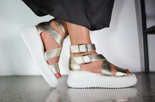 MINX - PLAZA Sandal - Soft Gold