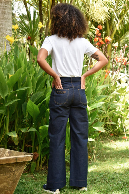 COOP - PRECIOUS PETAL Jean - Daisy For You Indigo