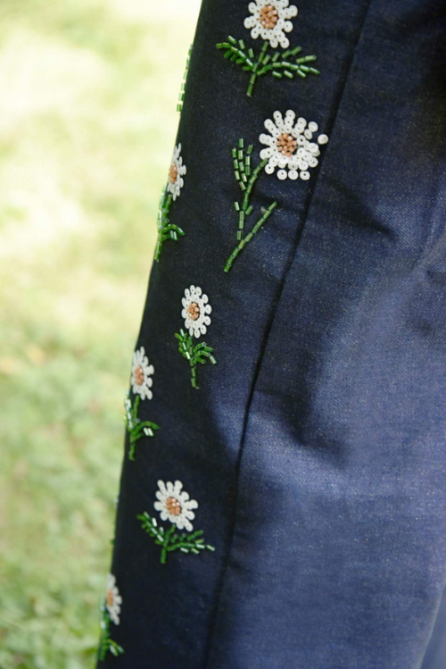 COOP - PRECIOUS PETAL Jean - Daisy For You Indigo
