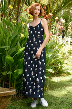 COOP - ALL THE SINGLE DAISIES Dress - Indigo
