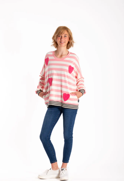 Jellicoe - SWEATSHIRT 25-40 - Candy Stripe