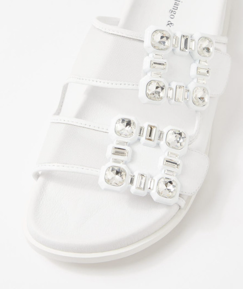 Django & Juliette - TOLINE White Sandal