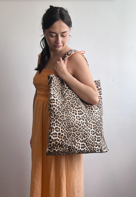 Minx - WILD WONDER Leopard Tote Bag
