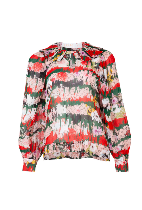 COOP - TRUFFLE RUFFLE Top - Smell the Roses