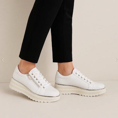 Django & Juliette - EAMMES Sneaker - White