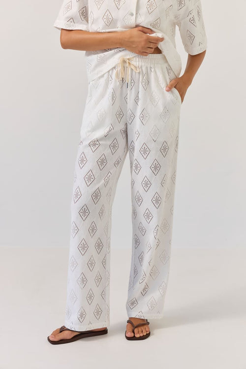 TUESDAY - COAST Pant - White Diamond