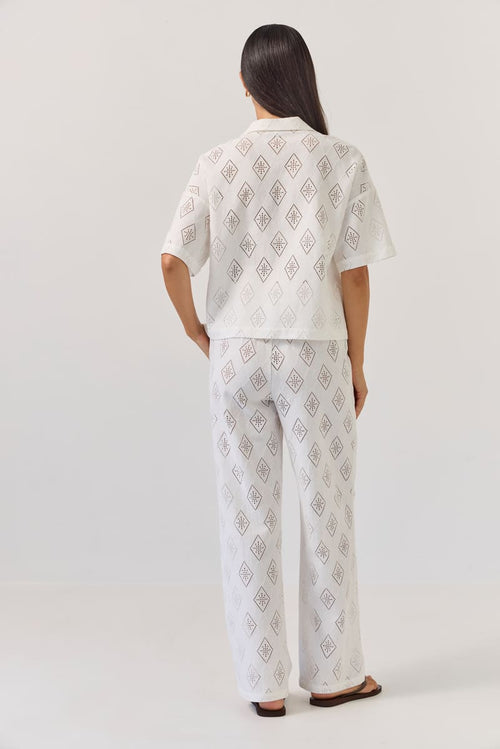 TUESDAY - COAST Pant - White Diamond