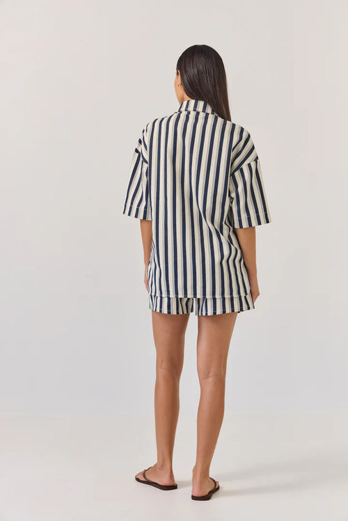 Tuesday Sebel Shirt Indigo Stripe
