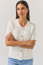 Tuesday Solar Cardi | White