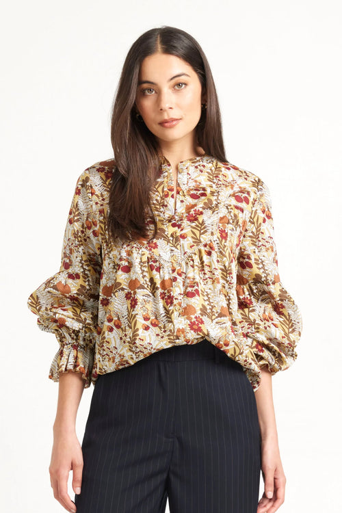Tuesday - BRADY Top - Harvest Floral