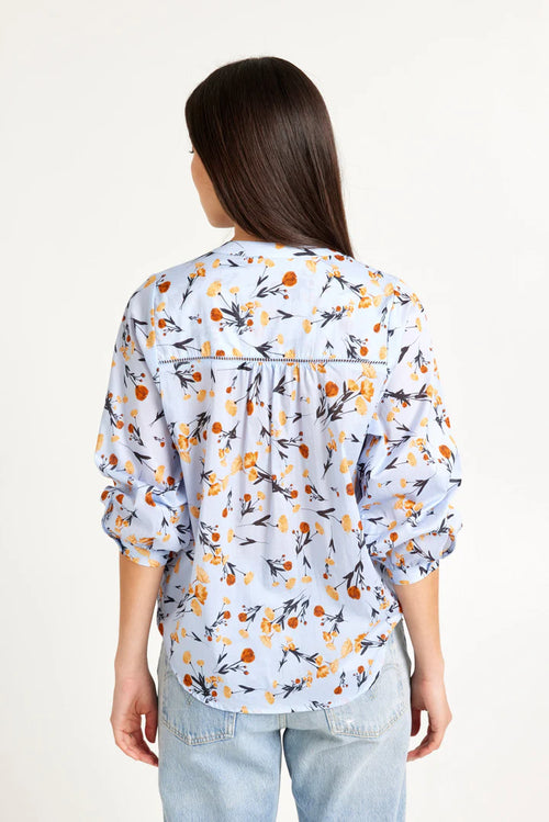 Tuesday - SAINT Top - Cornflower Print