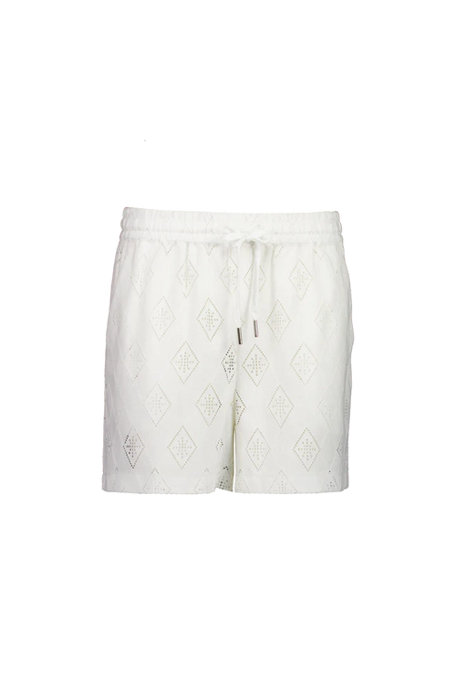 TUESDAY - UMPIRE Shorts - White Diamond
