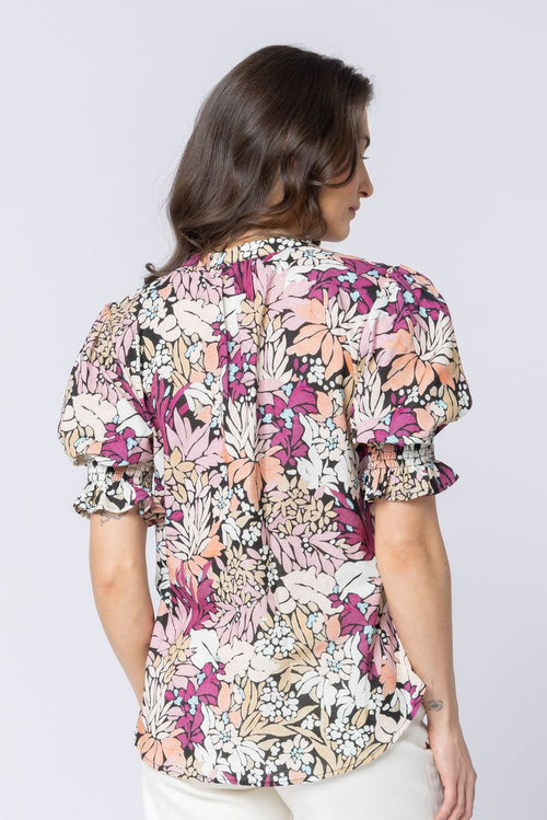 Leila + Luca - HONEY Blouse - Dreamy Bloom