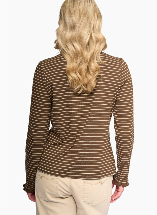 Vassalli - FIELD Top - Chocolate/Oat