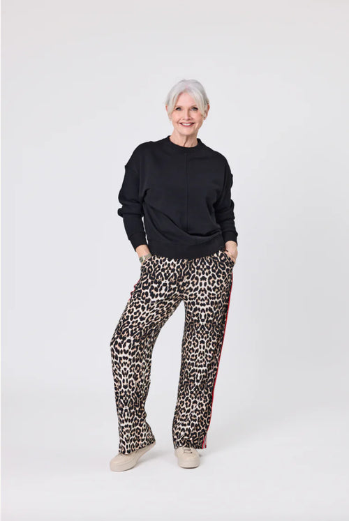 Lemon Tree - VIVEKA Pant - Leopard Print