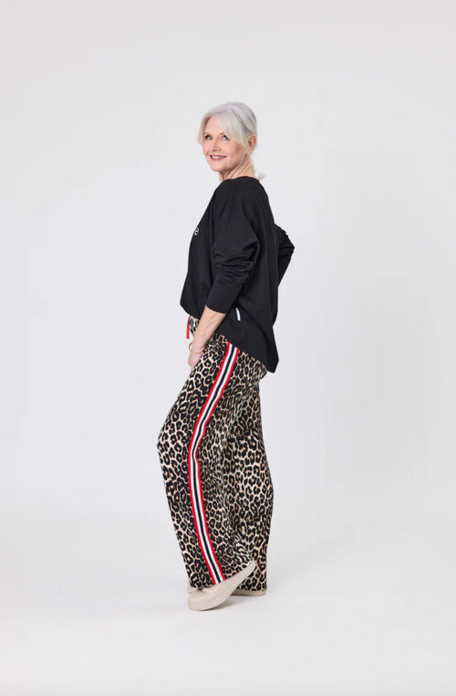 Lemon Tree - VIVEKA Pant - Leopard Print