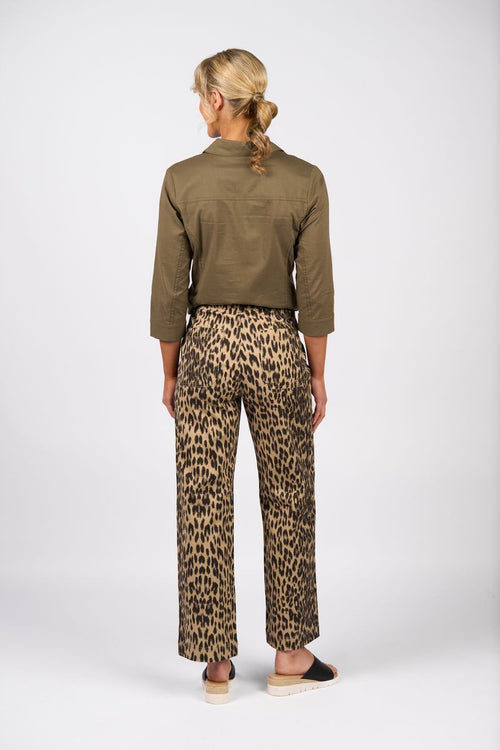 Vassalli - Wide Leg Ankle Raiser Jean 5039