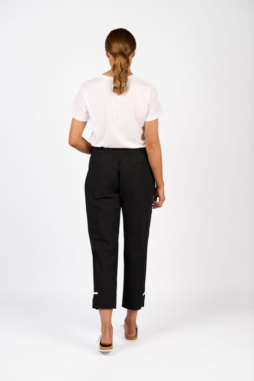Knewe - Checker Pant Black K7076