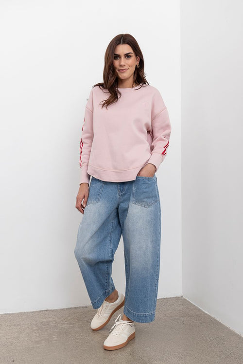 MOSS - BIANCA Sweatshirt - Blush Pink