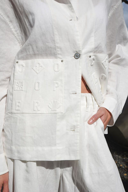 Cooper - Buttoned & Em-Bossy Jacket