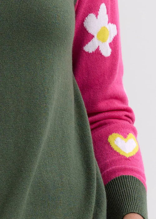 Zaket & Plover - MY HAPPY JUMPER - Khaki