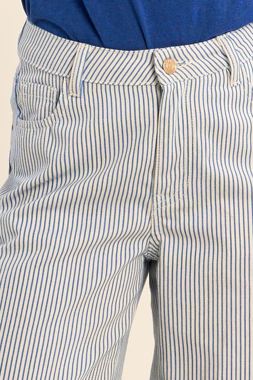Molly Bracken - Lightweight Jean in Blue/White Stripe EF1583EP