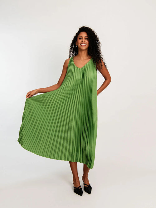 Alquema -  Zuko Dress in Green