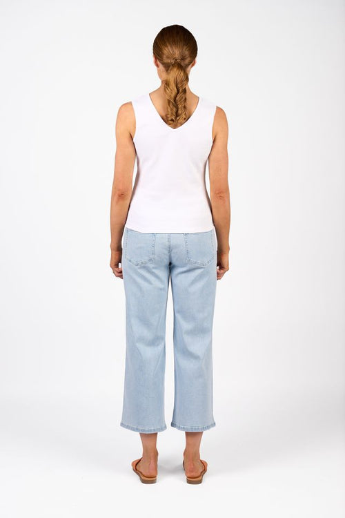 Knewe - Vista Tank in White K3060