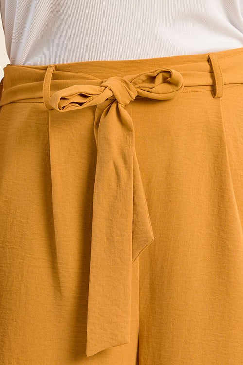 Molly Bracken - Wide Leg Pant in Mango Yellow G900EE