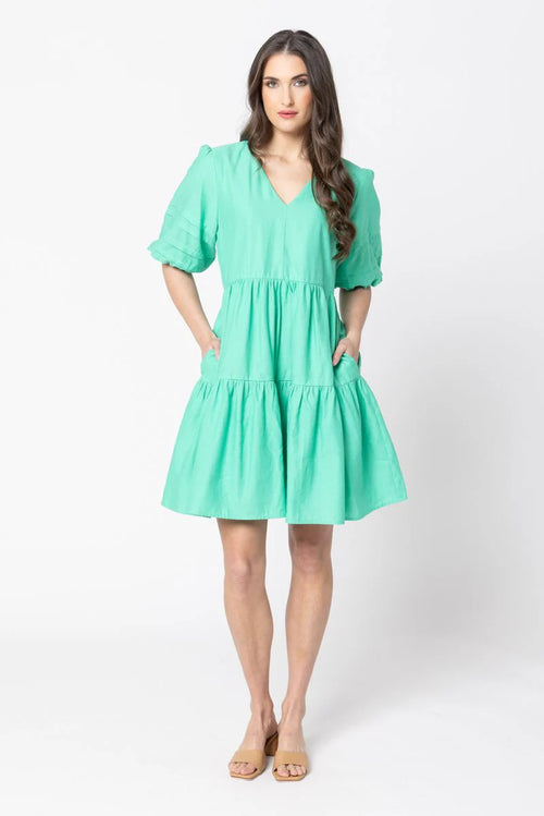 SEEKING LOLA Betsy Dress - Apple