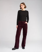 Knewe - DALLAS Cord Pant K7118C - Raisin