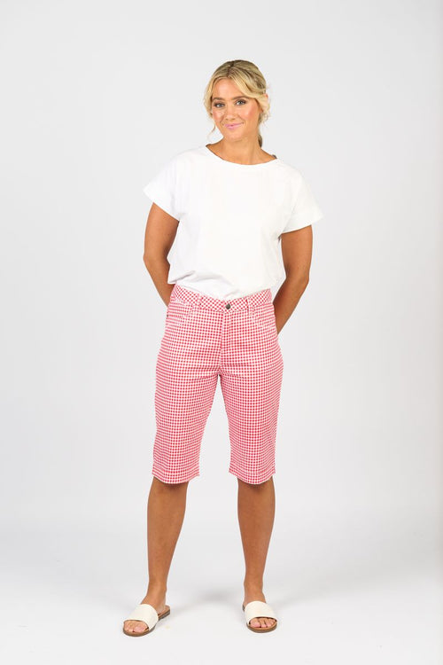 Vassalli - Printed Lightweight Straight Leg Short H1001ALW