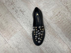 CARRANO - Black Embellished Loafer