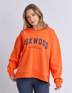 Foxwood - Interval Crew in Orange/Navy