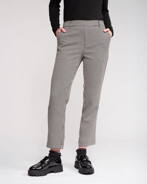 Knewe - COMO Pant - Summit Houndstooth