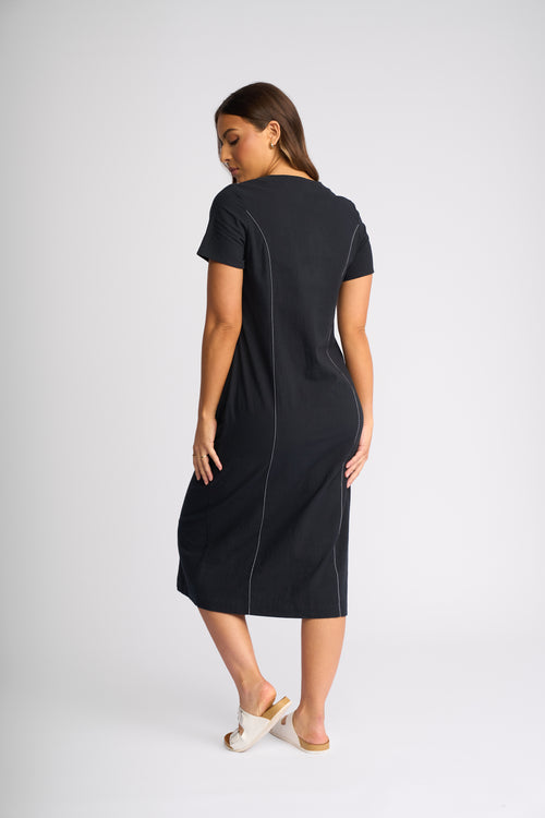 Knewe - Cairo Dress in Ink K1077