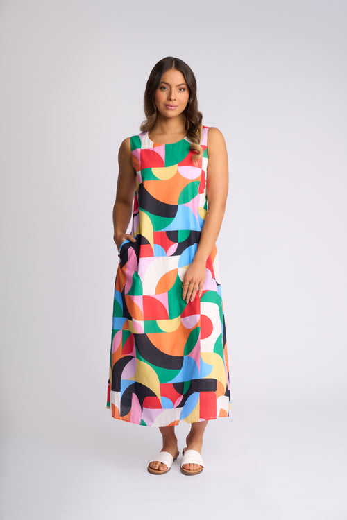 Knewe - Sky Dress in  Cinta
