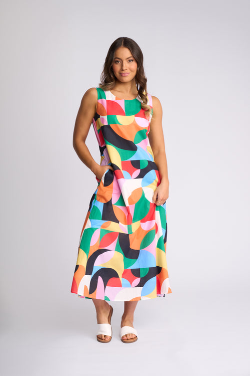 Knewe - Sky Dress in  Cinta