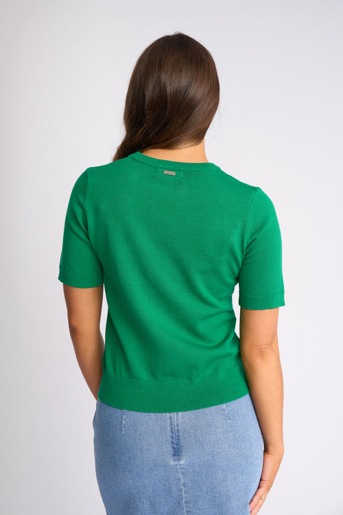 Knewe - Dawn Top in Parakeet