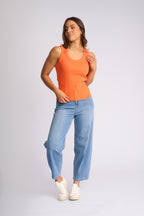 Knewe - Riviera Tank in Orange K3070