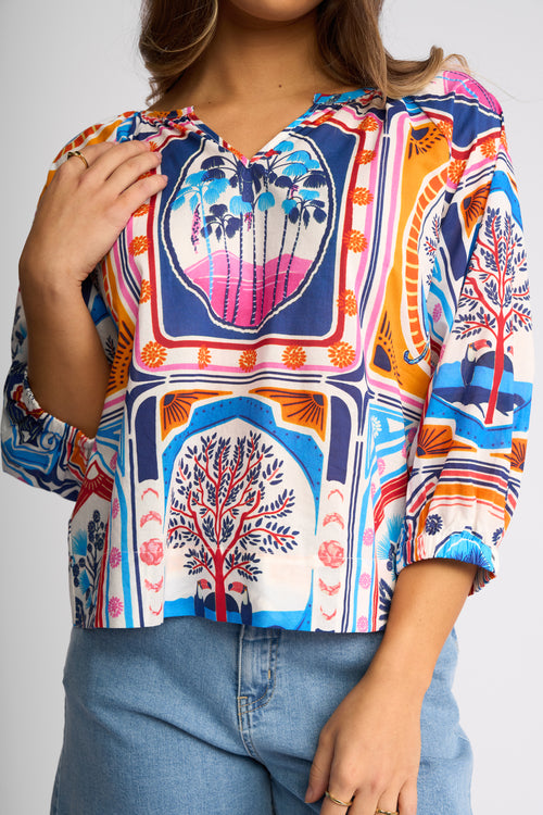 Knewe - Avery Top in Sorrento K5112P