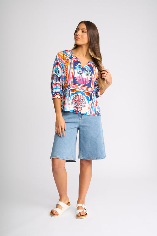 Knewe - Avery Top in Sorrento K5112P