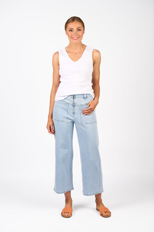 KNEWE - SPIN Jean K7105 - Light Wash