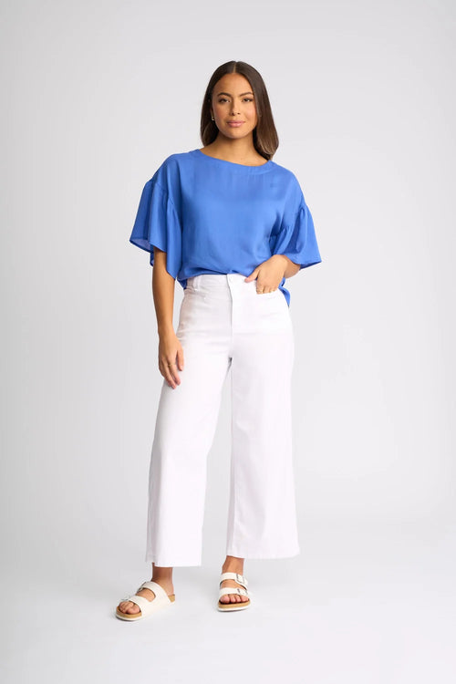 KNEWE - INDEX Jean - White Denim K7122