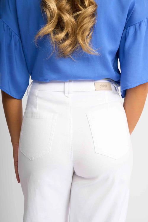 KNEWE - INDEX Jean - White Denim K7122
