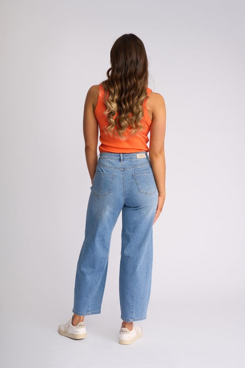 Knewe - Fallon Jean in Light Wash Denim K7123
